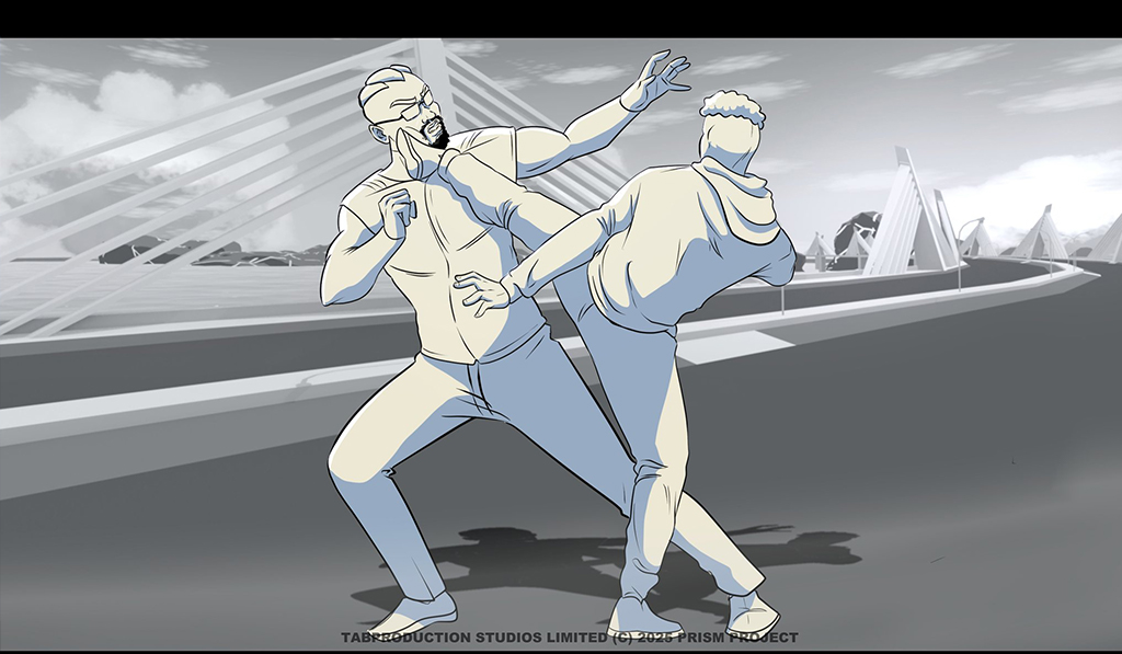 PRISM combat 1 BTS landscape